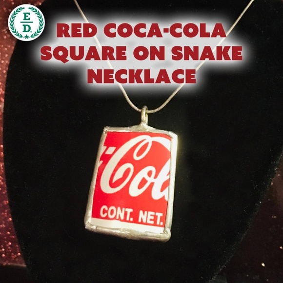 Eco Denizen Jewelry - Coca~Cola Necklace 🥤📿 🇺🇸 🥰 Eco Denizen Jewelry - Coca~Cola Necklace 🥤📿 🇺🇸 🥰